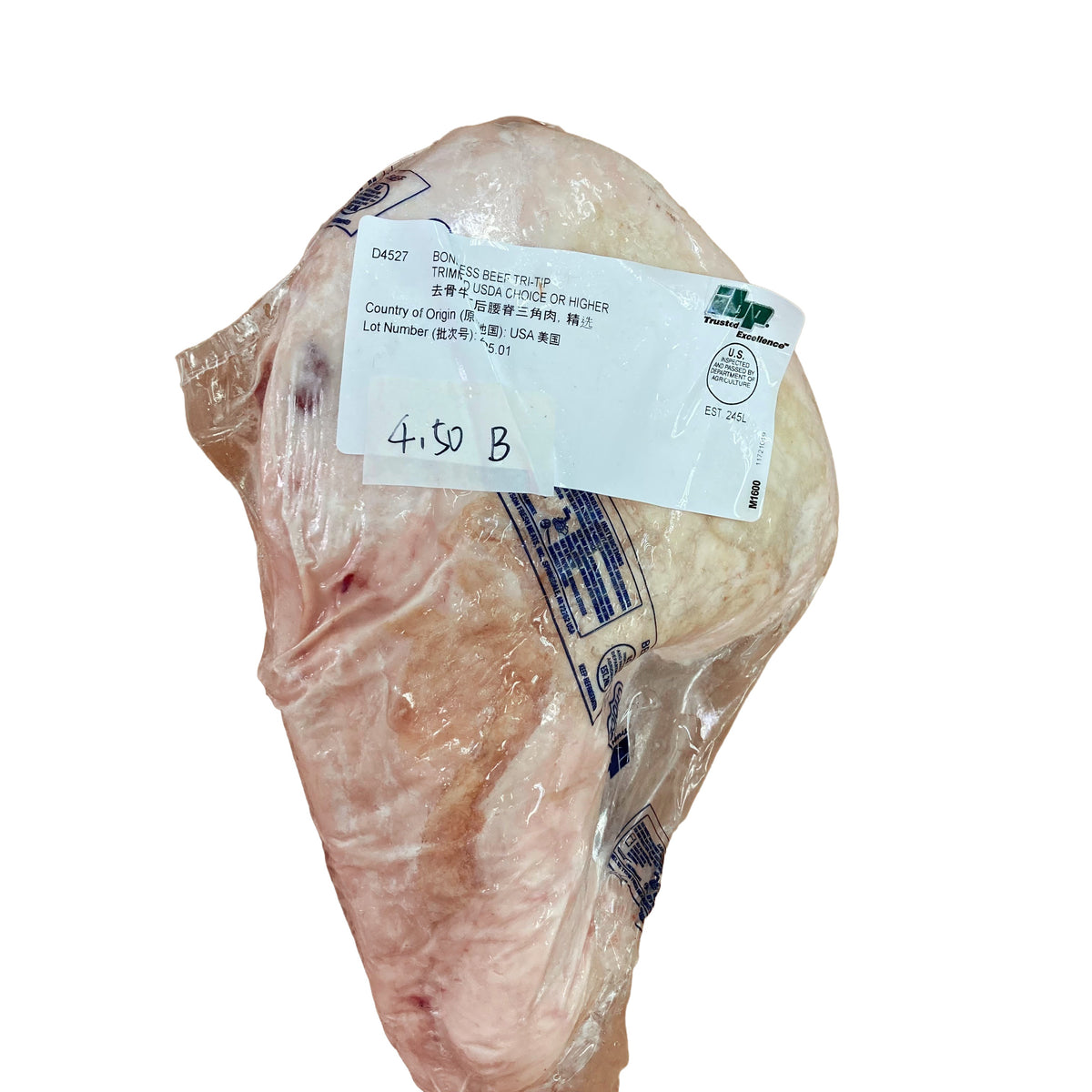 4.5 lb 白底增紅原條牛肉