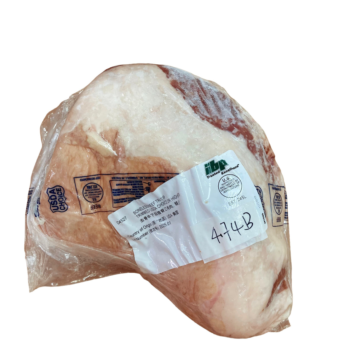 4.74 lb 白底增紅原條牛肉