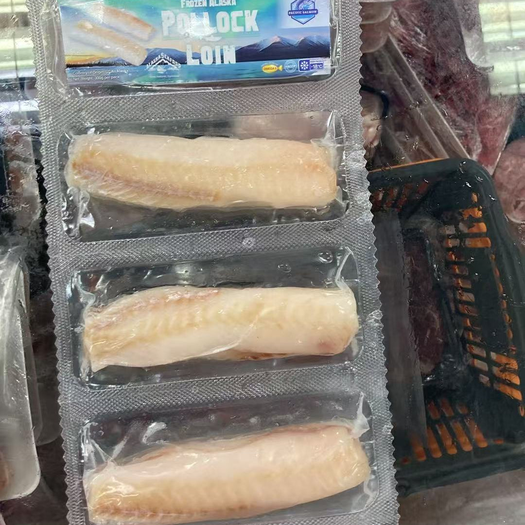 【超特價】美國阿拉斯加野生捕撈狹鱈魚柳 300g｜3件獨立包裝｜高蛋白低脂健身餐｜香煎／氣炸／烤焗／沙律